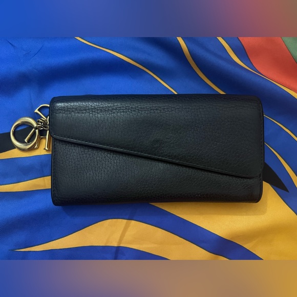 Authentic Preloved Authentic Christian Dior Leather Wallet - Picture 1 of 8